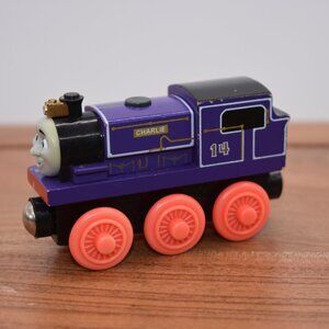 Charlie 14 Purple Learning Curve Authentic Thomas & Friends Wooden Railway Train